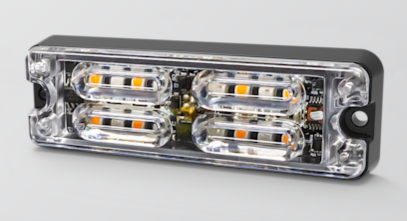 Ecco ED3511A Amber Surface Mount Strobe