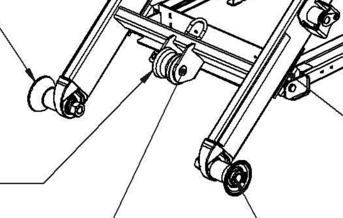 Swap Hogg DEDM868 Center Nylon Roller