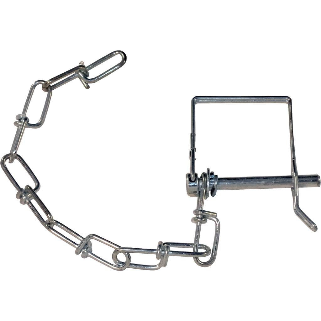 1/4" Safety Pin with 8" Chain - Welch Welding & Truck Equipment