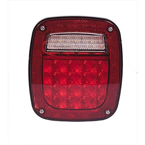 Maxxima M42220 Red Stop Tail Turn Light - Welch Welding & Truck Equipment