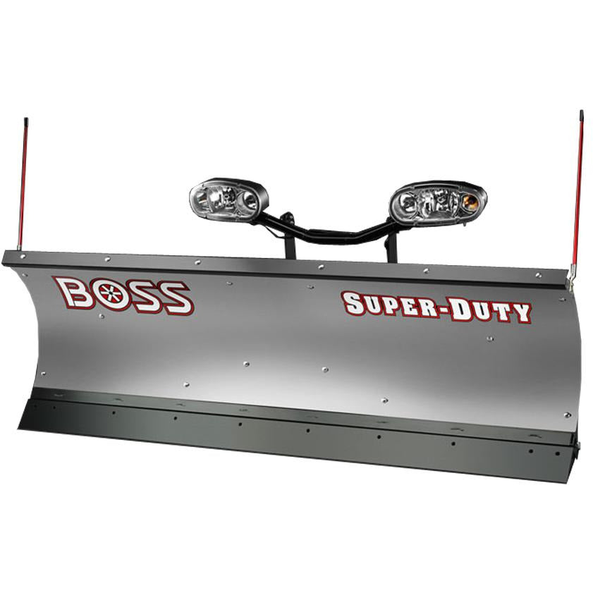 Boss 8' Trip Edge Stainless Steel Snow Plow