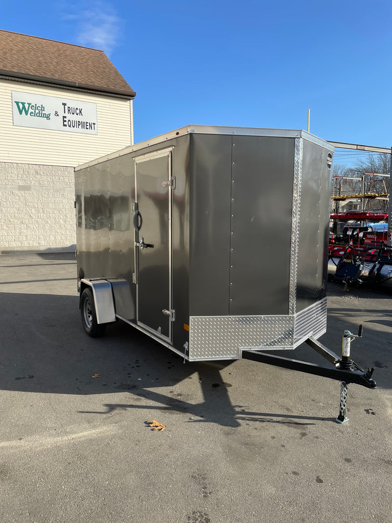 Wells Cargo 6 x 12 Charcoal Gray Fast Trac Trailer
