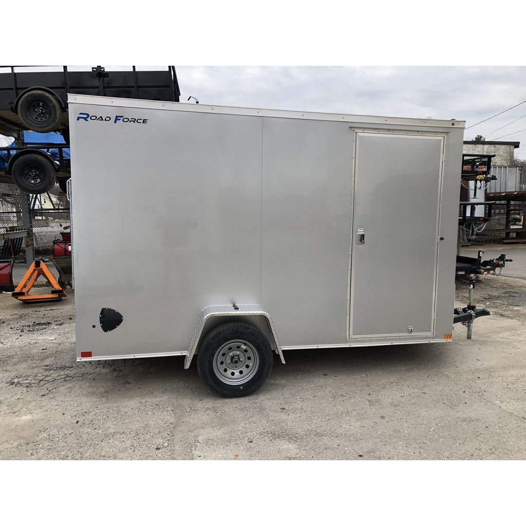Wells Cargo 6 x 12 Road Force V Silver Trailer