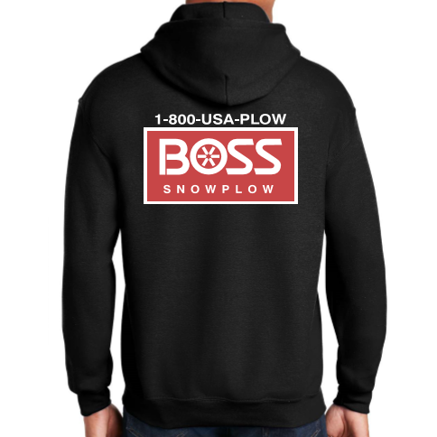 Welch Welding Boss Snow Plow Hooded Sweatshirt