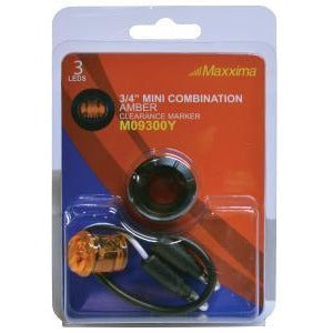 Maxxima M09300Y Amber 3/4" Mini Combination - Welch Welding & Truck Equipment