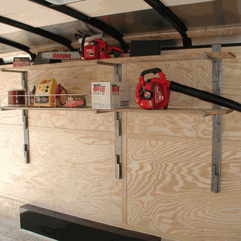 Rack'em Side Wall Shelf Kit RA-24 - Welch Welding & Truck Equipment